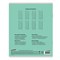 Тетрадь 12 л. ЮНЛАНДИЯ КЛАССИЧЕСКАЯ, клетка, обложка картон, ЗЕЛЕНАЯ, 105638 105638