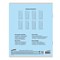 Тетрадь 12 л. ЮНЛАНДИЯ КЛАССИЧЕСКАЯ, клетка, обложка картон, ГОЛУБАЯ, 105639 105639