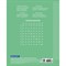 Тетрадь 12 л. BRAUBERG ЭКО "5-КА", клетка, обложка плотная мелованная бумага, ЗЕЛЕНАЯ, 104759 104759