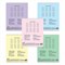 Тетрадь 12 л. ЮНЛАНДИЯ КЛАССИЧЕСКАЯ, крупная клетка, обложка картон, АССОРТИ 5 видов, 105648 105648