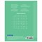 Тетрадь 18 л. BRAUBERG ЭКО "5-КА", клетка, обложка плотная мелованная бумага, ЗЕЛЕНАЯ, 402987 402987
