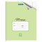 Тетрадь 18 л. BRAUBERG "ЭКО", линия, обложка плотная мелованная бумага, ПАСТЕЛЬНАЯ С УГОЛКОМ, 402806 402806