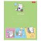 Тетрадь 12 л. HATBER клетка, обложка картон, "Приключения кота Пирожка" (5 видов в спайке), 12Т5В1 106245