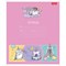 Тетрадь 12 л. HATBER клетка, обложка картон, "Приключения кота Пирожка" (5 видов в спайке), 12Т5В1 106245