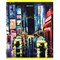 Тетради КОМПЛЕКТ 5 шт. А5, 48 л., BRAUBERG скоба, клетка, TWIN лак, "Night City", 404396 404396