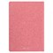 Тетрадь 48 л. в клетку обложка кожзам с блестками, сшивка, A5 (147х210мм), РОЗОВЫЙ, BRAUBERG SPARKLE, 403852 403852
