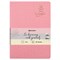 Тетрадь 48 л. в линию обложка кожзам под рогожку, сшивка, A5 (147х210мм), РОЗОВЫЙ, BRAUBERG HARMONY, 403837 403837 - фото 49146142