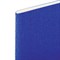 Тетрадь 48 л. в клетку обложка кожзам под лён, сшивка, A5 (147х210мм), СИНИЙ, BRAUBERG PASTEL, 403872 403872
