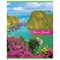 Тетрадь А5, 48 л., HATBER-ECO скоба, офсет №2 ЭКОНОМ, клетка, обложка мелованная бумага, "GreenLand", 48Т5D1 404490