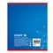 Тетрадь А5, 40 л., STAFF скоба, клетка, офсет №2 ЭКОНОМ, обложка картон, "ЭКСКЛЮЗИВ", 402645 402645