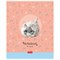 Тетрадь А5 48 л. HATBER скоба, клетка, обложка картон, "Кошарики" (5 видов в спайке), 48Т5В1 404481