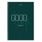 Тетрадь А4, 120 л., BRAUBERG, гребень, клетка, обложка твердая, "Good Luck", 404074 404074
