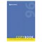 Тетрадь А4, 96 л., BRAUBERG скоба, клетка, обложка картон, ОДИН ЦВЕТ, 401880 401880