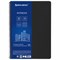Тетрадь А4, 80 листов, BRAUBERG "Metropolis", спираль пластиковая, клетка, обложка пластик, ЧЕРНЫЙ, 403393 403393