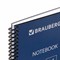 Тетрадь А4, 80 листов, BRAUBERG "Metropolis", спираль пластиковая, клетка, обложка пластик, ЧЕРНЫЙ, 403393 403393