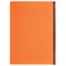Тетрадь А4, 80 листов, BRAUBERG "Metropolis", спираль пластиковая, клетка, обложка пластик, ОРАНЖЕВЫЙ, 403395 403395
