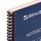 Тетрадь А4, 80 листов, BRAUBERG "Metropolis", спираль пластиковая, клетка, обложка пластик, ОРАНЖЕВЫЙ, 403395 403395