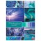 Тетрадь А4, 96 л., HATBER, скоба, клетка, обложка картон, "Разноцветный мир" (3 вида), 96Т4В3 403433