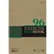 Тетрадь А4 96 л., HATBER, гребень, клетка, обложка крафт, подложка, "Экобук" (4 вида в спайке), 96Т4В1гр 113126