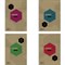 Тетрадь А4 96 л., HATBER, гребень, клетка, обложка крафт, подложка, "Графика" (4 вида в спайке), 96Т4В1гр - фото 49152399