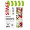 Этикетка самоклеящаяся 70х32,7 мм, 27 этикеток, 65 г/м2, 100 л., STAFF "EVERYDAY" (сырье Финляндия), 111845 111845
