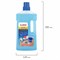 Средство для мытья пола 1 л, LAIMA PROFESSIONAL концентрат, "Утренняя свежесть", усиленная формула, 604796 604796