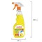 Средство для мытья стекол и зеркал 500 мл, LAIMA PROFESSIONAL "Лимон", распылитель, 604652 604652 - фото 49160798