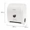 Диспенсер для полотенец в рулонах LAIMA PROFESSIONAL ECO (Система H1), механический, белый, ABS-пластик, 606550 606550