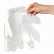 Перчатки полиэтиленовые одноразовые, ОТРЫВНЫЕ, КОМПЛЕКТ 50 пар (100 шт.) размер М, LAIMA, 607354 607354