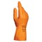 Перчатки латексные MAPA Industrial/Alto 299, хлопчатобумажное напыление, размер 10 (XL), оранжевые - фото 49163626