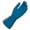 Перчатки латексные MAPA Superfood/Vital 177, внутреннее хлорированное покрытие, размер 7 (S), синие 606233