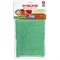 Тряпка для мытья пола из микрофибры, СУПЕР ПЛОТНАЯ, 50х60 см, зеленая, 300 г/м2, LAIMA, 601251 601251 - фото 49165210