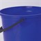 Ведро 12 л, без крышки, пластиковое, пищевое, с узором, цвет синий, мерная шкала, LAIMA, 603894 603894