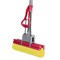 Швабра самоотжимная, роликовый двойной отжим, насадка PVA 27 см, телескопический черенок 125 см, LAIMA, 603597 603597