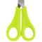 Ножницы ЮНЛАНДИЯ, 135 мм, с линейкой и футляром для лезвий, салатовые, блистер, 237109 237109