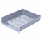 Лотки горизонтальные для бумаг, КОМПЛЕКТ 3 шт., 340х270х70 мм, серый, BRAUBERG "Office", 237256 237256