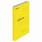 Скоросшиватель картонный мелованный BRAUBERG, гарантированная плотность 360 г/м2, желтый, до 200 листов, 121520 - фото 49179848