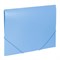 Папка на резинках BRAUBERG "Office", голубая, до 300 листов, 500 мкм, 228078 - фото 49180646