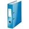 Папка-регистратор LEITZ "WOW", механизм 180°, ламинированная, 80 мм, голубая, 10050036 - фото 49183740