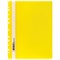 Скоросшиватель пластиковый с перфорацией BRAUBERG, А4, 140/180 мкм, желтый, 226587 - фото 49184722