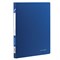 Папка с пластиковым скоросшивателем BRAUBERG "Office", синяя, до 100 листов, 0,5 мм, 222644 - фото 49184752