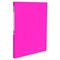 Папка с металлическим скоросшивателем и внутренним карманом BRAUBERG "Neon", 16 мм, розовая, до 100 листов, 0,7 мм, 227466 - фото 49184989