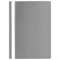Скоросшиватель пластиковый STAFF, А4, 100/120 мкм, серый, 229238 - фото 49185068