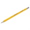 Карандаш чернографитный ЮНЛАНДИЯ, 1 шт., "Школьный", НВ, корпус желтый, с резинкой, 181588 181588