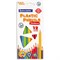 Карандаши цветные BRAUBERG PREMIUM, 12 цветов, пластиковые, трехгранные, грифель 3 мм, 181661 - фото 49187379