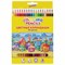 Карандаши цветные ЮНЛАНДИЯ "ДОМИКИ", 36 цветов, шестигранные, грифель 3 мм, 181839 181839