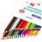 Карандаши цветные акварельные BRAUBERG PREMIUM AQUARELLE, 36 цветов, трехгранные, утолщенный грифель 4 мм, натуральное дерево, 181674 181674