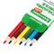 Карандаши цветные утолщенные BRAUBERG KIDS, 6 цветов, шестигранные, грифель 5 мм, натуральное дерево, 181877 181877