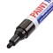 Маркер-краска лаковый (paint marker) 4 мм, ЧЕРНЫЙ, НИТРО-ОСНОВА, алюминиевый корпус, BRAUBERG PROFESSIONAL PLUS, 151445 151445