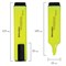 Текстовыделитель BRAUBERG "ORIGINAL NEON", ЖЕЛТЫЙ, линия письма 1-5 мм, 152211 152211